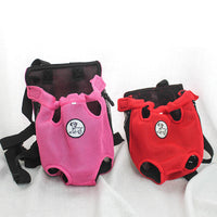 HKM-5943997 Pet Chest Bag and Dog Backpack for Convenient Outings, Soft Nylon Material, Available in Red and Rose Red