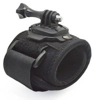 HKM-594451 360° Swivel Wrist Strap for GoPro and Sports Cameras - Adjustable All-Round Fixed Arm Band