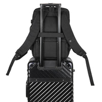 HKM-594451 Laptot Backpack for 17-Inch Laptops with Multiple Compartments and Stylish Design