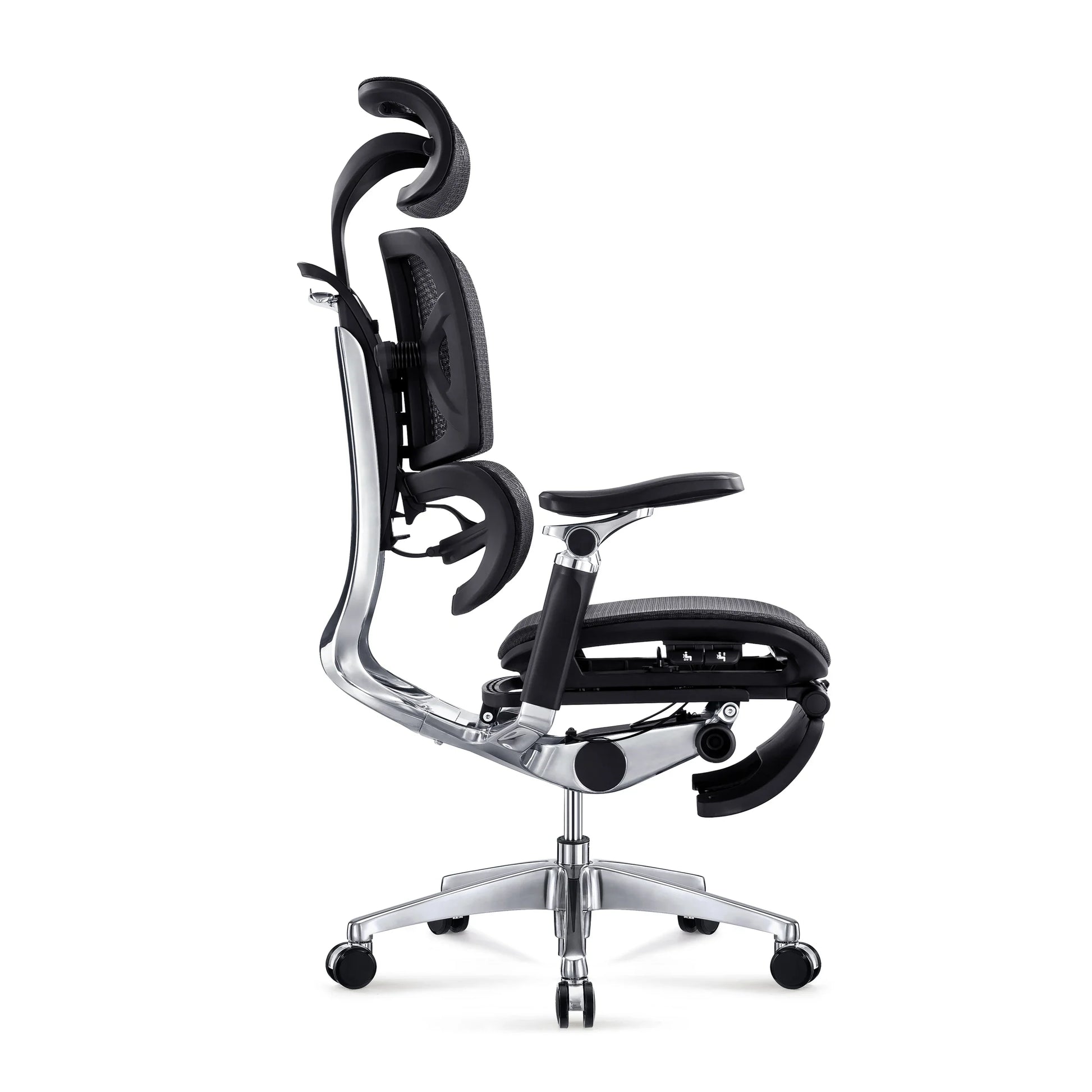 HKM-594515 Adjustable Ergonomic Office Chair with Footrest and 7D Armrests for Enhanced Comfort