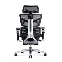 HKM-594515 Adjustable Ergonomic Office Chair with Footrest and 7D Armrests for Enhanced Comfort