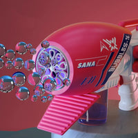 HKM-594515 Automatic Electric Bubble Gun for Kids - Summer Outdoor Fun Toy in Multiple Styles