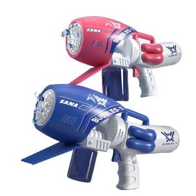 HKM-594515 Automatic Electric Bubble Gun for Kids - Summer Outdoor Fun Toy in Multiple Styles