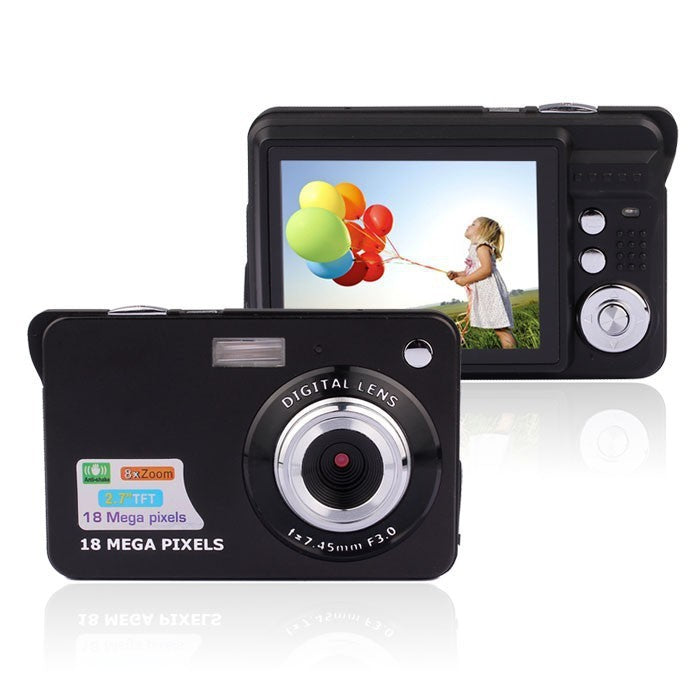 HKM-594579 Compact Slim Digital Camera with 18MP Resolution and 16x Digital Zoom
