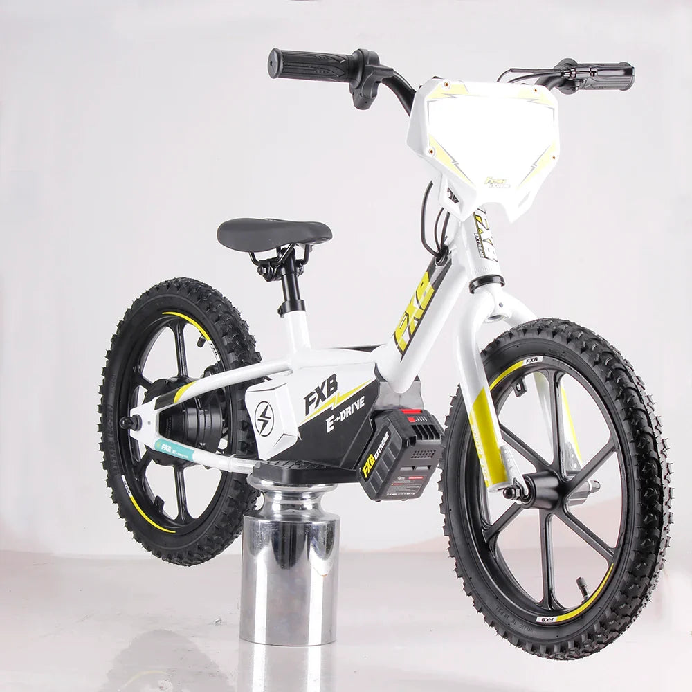 HKM-594643 16-Inch Electric Balance Dirt Bike for Kids, Max Speed 30km/h, 2 Speed Gears, 36V Lithium Battery, Disc Brakes