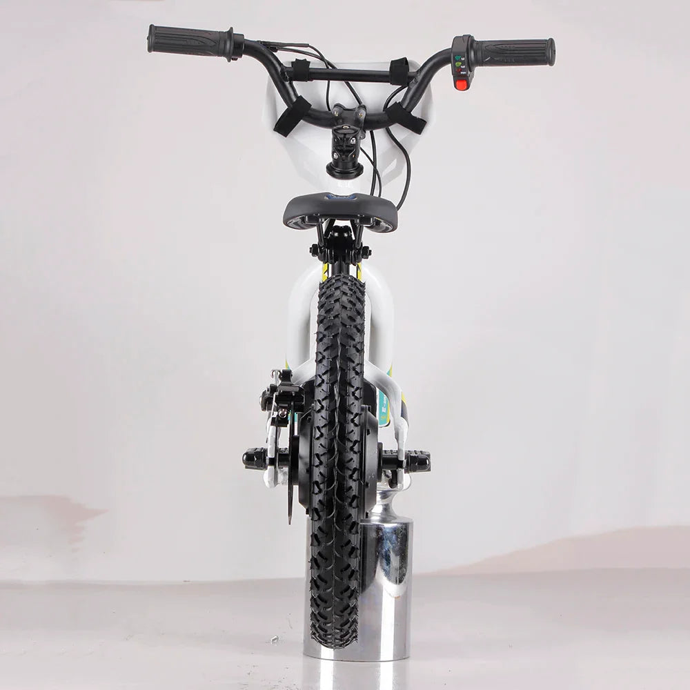 HKM-594643 16-Inch Electric Balance Dirt Bike for Kids, Max Speed 30km/h, 2 Speed Gears, 36V Lithium Battery, Disc Brakes