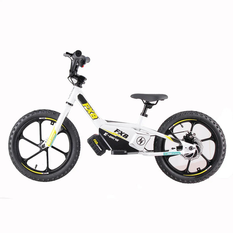 HKM-594643 16-Inch Electric Balance Dirt Bike for Kids, Max Speed 30km/h, 2 Speed Gears, 36V Lithium Battery, Disc Brakes
