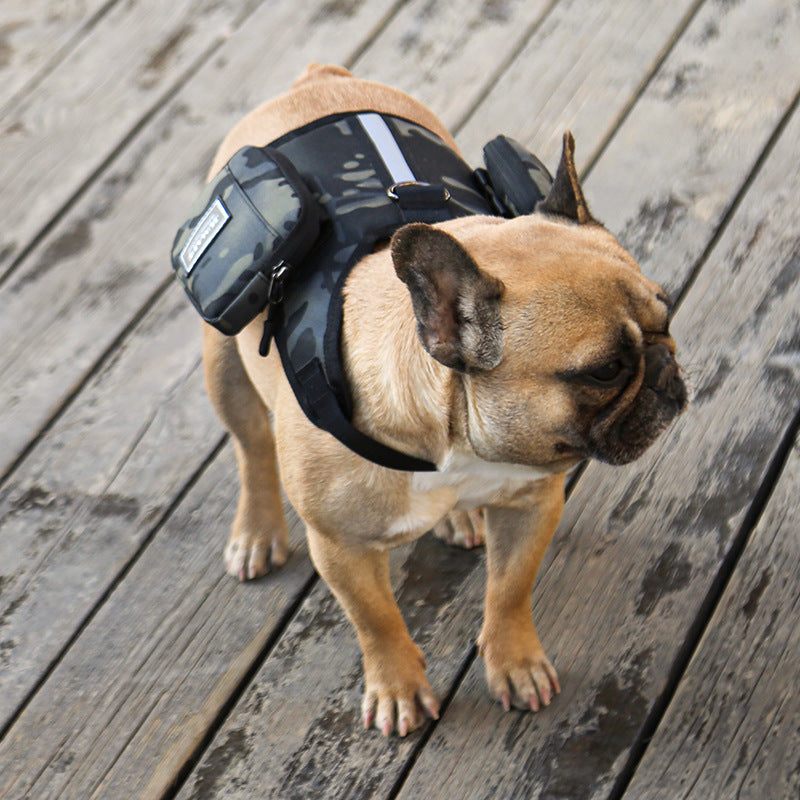 HKM-5946813 Multi-Function Portable Pet Backpack with Leash for Stylish Adventures
