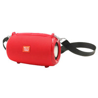 HKM-594707 Portable Bluetooth Speaker with Outdoor Strap and Multi-Playback Support