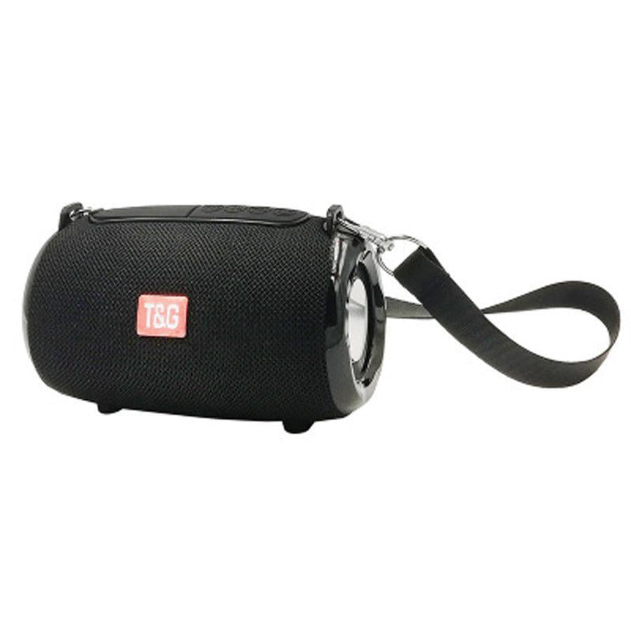 HKM-594707 Portable Bluetooth Speaker with Outdoor Strap and Multi-Playback Support