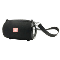 HKM-594707 Portable Bluetooth Speaker with Outdoor Strap and Multi-Playback Support