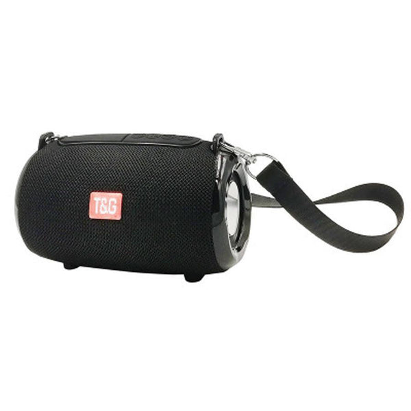 HKM-594707 Portable Bluetooth Speaker with Outdoor Strap and Multi-Playback Support