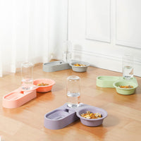 HKM-5947709 Automatic Cat Drinking Fountain with Stainless Steel Bowl - Multiple Colors Available