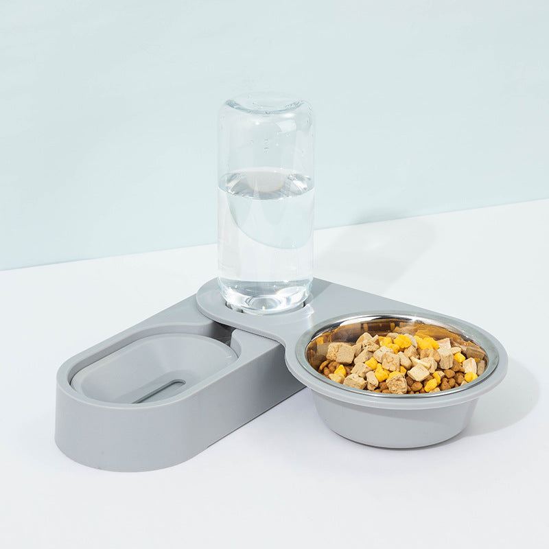 HKM-5947709 Automatic Cat Drinking Fountain with Stainless Steel Bowl - Multiple Colors Available