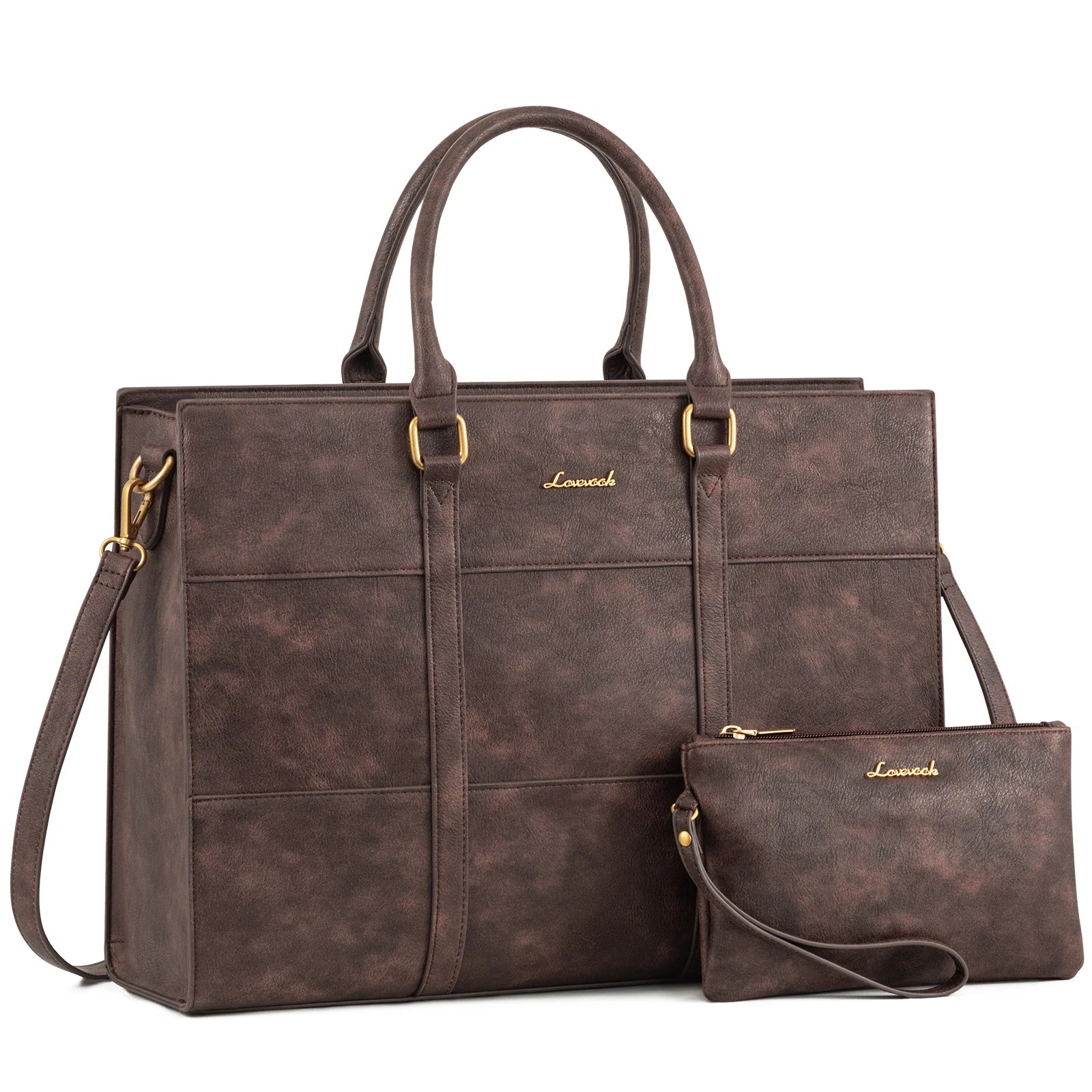 HKM-594771 Fashionable Women's Handbag Set for Office and Business - Waterproof Crossbody and Tote for Laptops