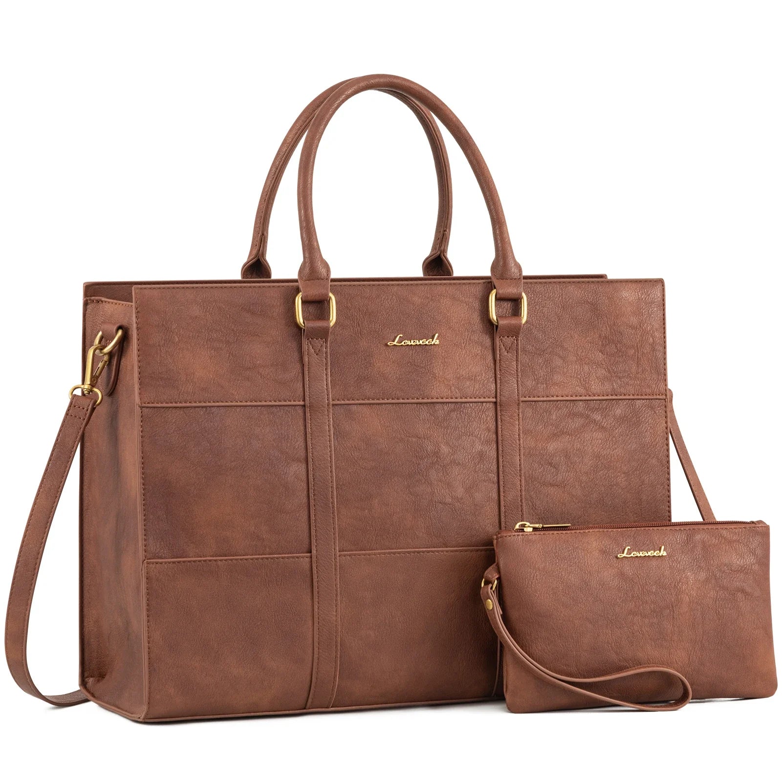 HKM-594771 Fashionable Women's Handbag Set for Office and Business - Waterproof Crossbody and Tote for Laptops