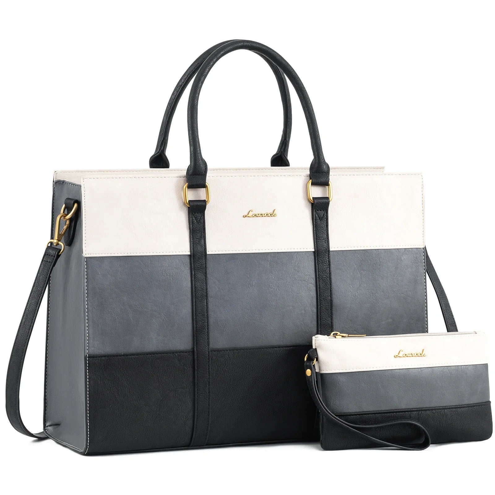 HKM-594771 Fashionable Women's Handbag Set for Office and Business - Waterproof Crossbody and Tote for Laptops
