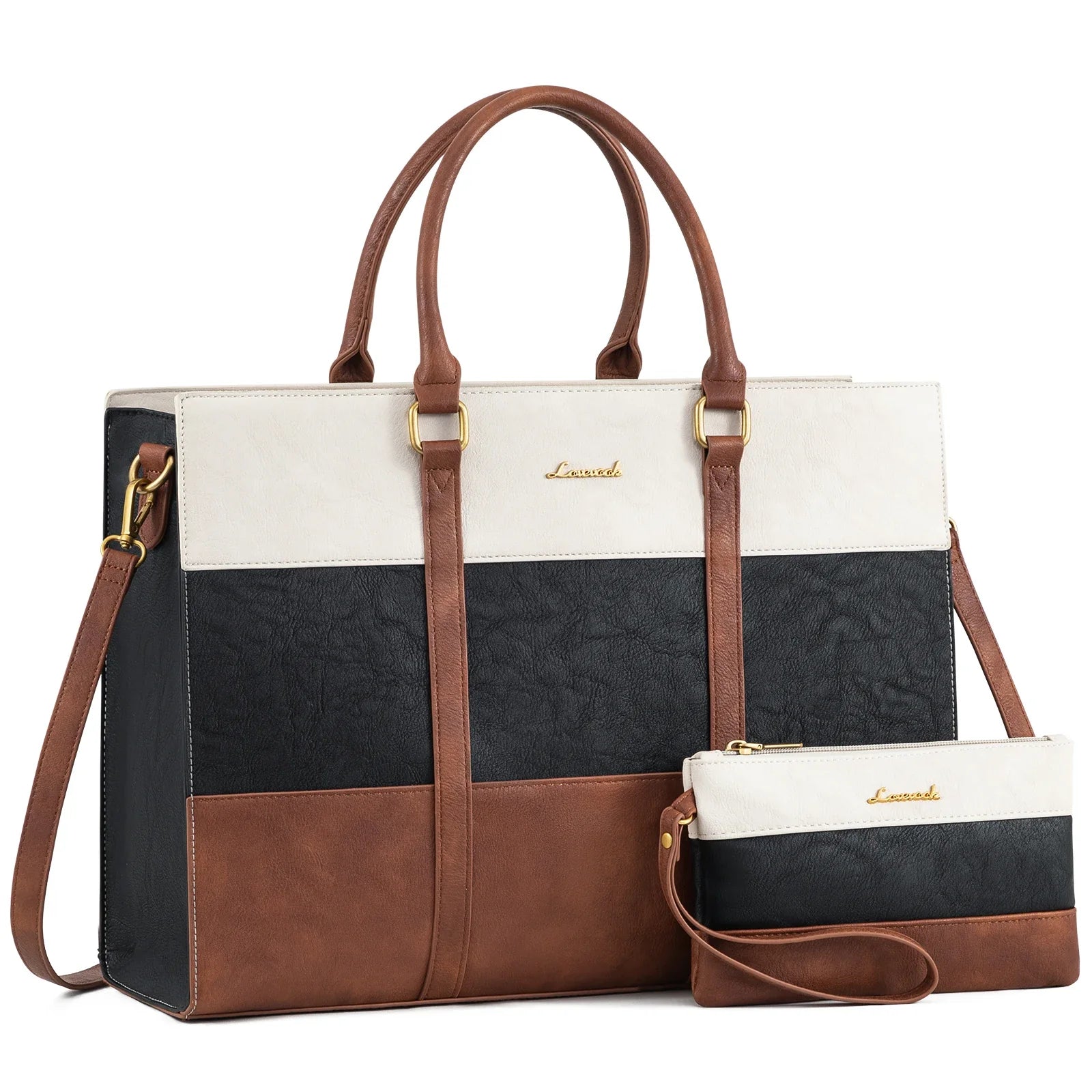 HKM-594771 Fashionable Women's Handbag Set for Office and Business - Waterproof Crossbody and Tote for Laptops