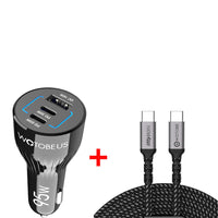HKM-595091 95W Multi-functional Car Charger with 2-Meter 5A Cable for Laptop, Tablet, and Mobile Devices