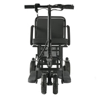 HKM-595091 Foldable 3-Wheel Electric Mobility Scooter for Off-Road Travel - 300W, 15km/h, 10AH Battery, Lightweight, Waterproof