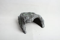 HKM-5951549 Large and Small Reptile Cave Hideout for Tortoises, Snakes, and Lizards - Durable Resin Design
