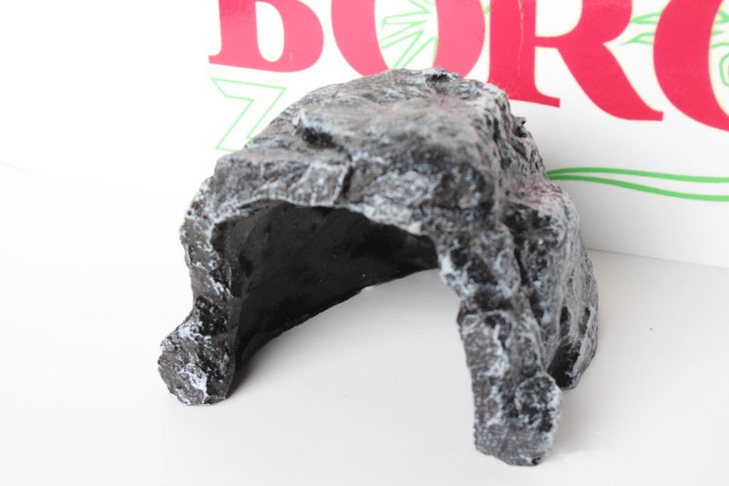 HKM-5951549 Large and Small Reptile Cave Hideout for Tortoises, Snakes, and Lizards - Durable Resin Design