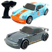 HKM-595219 1/20 Scale Remote Control Drift Car with Lights – High-Speed 4-Wheel Drive Electric Vehicle for Indoor and Outdoor Use