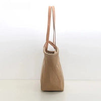 HKM-595283 Large Capacity Retro Canvas Shoulder Bag with Genuine Leather Accents