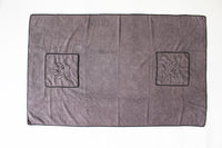 HKM-5952957 Absorbent Microfiber Pet Towel - Soft Cartoon Design, 50x100cm, Gray