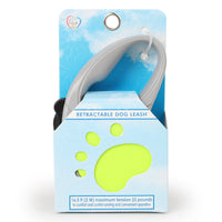 HKM-5953085 Telescopic Pet Leash - Two Color Options in Blue, Pink, and Fluorescent Green, 3m & 5m Lengths