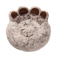 HKM-5953341 Bear Paw Plush Dog Nest in Various Sizes and Colors