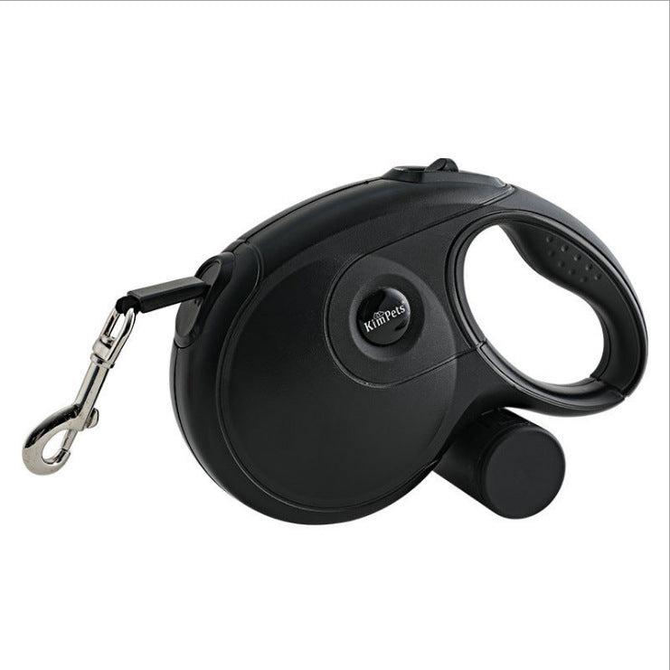 HKM-5955901 Automatic Retractable Dog Leash with Various Color Options and Dustbin Accessories