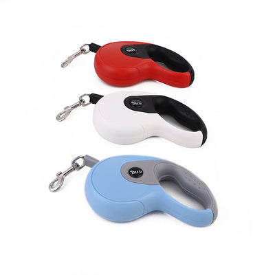 HKM-5955901 Automatic Retractable Dog Leash with Various Color Options and Dustbin Accessories