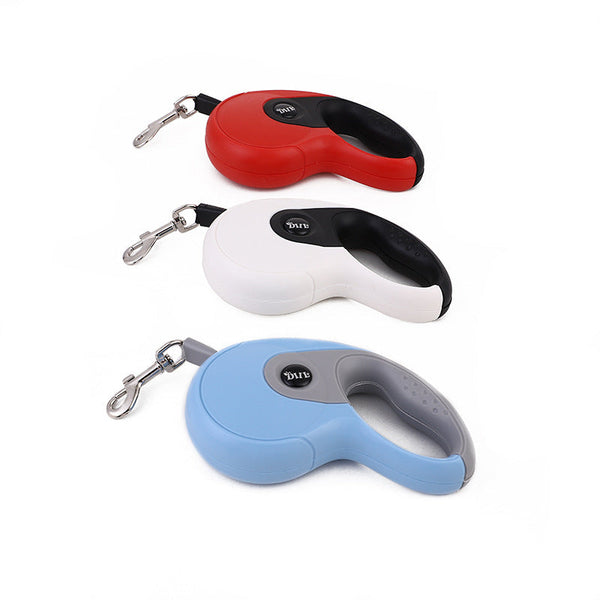HKM-5955901 Automatic Retractable Dog Leash with Various Color Options and Dustbin Accessories