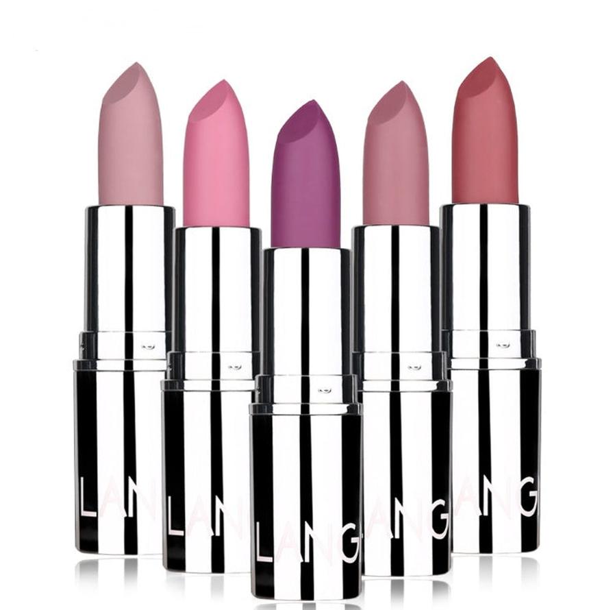 HKM-595603 Matte Silver Lipstick - Long-Lasting, Moisturizing Bullet Formula
