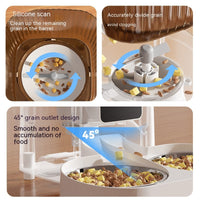 HKM-5957053 Smart Automatic Pet Feeder with WiFi Video Monitoring and Interactive Voice Control for Cats and Dogs
