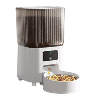 HKM-5957053 Smart Automatic Pet Feeder with WiFi Video Monitoring and Interactive Voice Control for Cats and Dogs