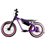 HKM-595795 16-Inch Aluminium Alloy Electric Motorcycle for Kids - High-Speed Dirt Bike with 2-Speed Gears and Integrated Battery