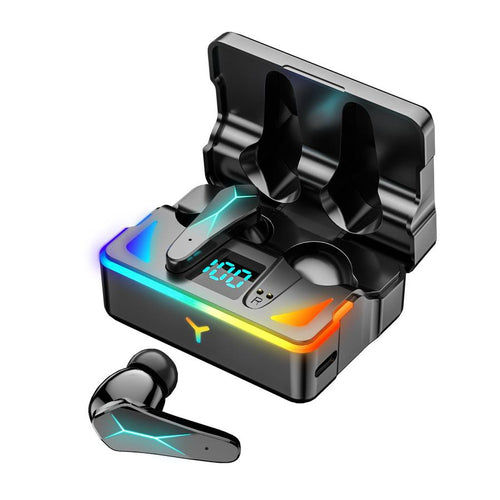 HKM-595859 Wireless Bluetooth Sporting Headphones with Stereo Sound and Voice Control - In-ear TWS Design