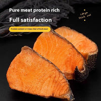 HKM-5959101 Freeze-Dried Salmon Chunks for Dogs - Multiple Sizes Available