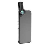 HKM-595923 6 in 1 Universal Mobile Phone Camera Lens Kit with Fisheye, Wide Angle, Macro, Telephoto, CPL, and Star Filter
