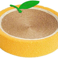 HKM-5960509 Sisal Round Cat Scratching Board and Bed for Small Breeds - Durable, Multi-Purpose Design for Play and Sleep