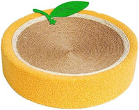 HKM-5960509 Sisal Round Cat Scratching Board and Bed for Small Breeds - Durable, Multi-Purpose Design for Play and Sleep