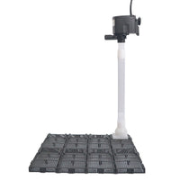 HKM-596051 Underwater Air Filter Plate for Fish Tanks - Precision Non-Woven Fabric Bottom Filter, Multi-Connection Options