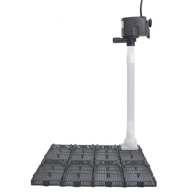 HKM-596051 Underwater Air Filter Plate for Fish Tanks - Precision Non-Woven Fabric Bottom Filter, Multi-Connection Options