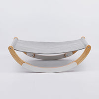 HKM-5960637 Solid Wood Cat Hammock Pet Bed with Breathable Fabric for All Seasons