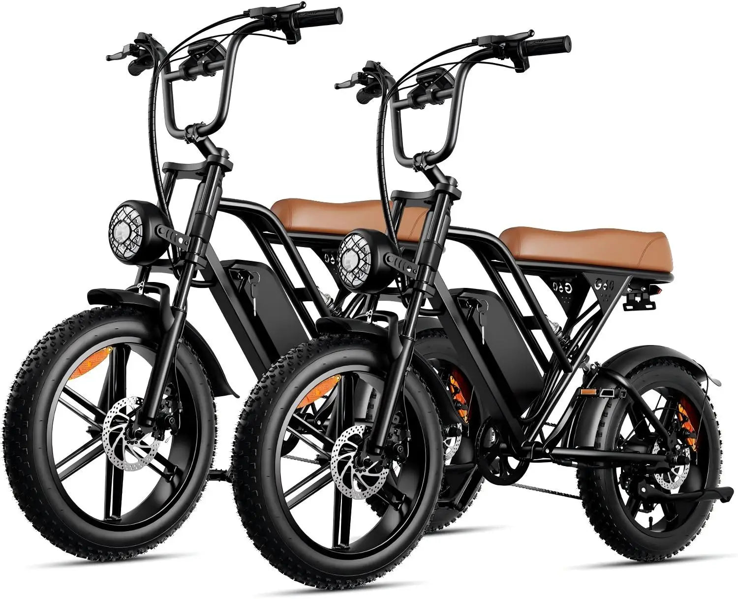 HKM-596307 Adult Electric Bike G60 with 1000W Motor, 7-Speed, 20x4 Fat Tires, 48V Lithium Battery, Disc Brakes, and Improved Range for City and Off-Road Use