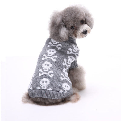 HKM-5963197 Cozy Pet Sweater in Multiple Colors - Soft Polyester Fabric, Various Sizes Available