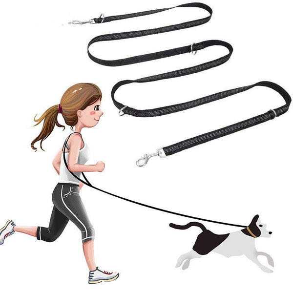 HKM-596371 Multifunctional Nylon Dog Leash for Safe and Comfortable Walks
