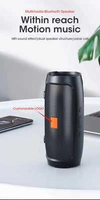 HKM-596371 Portable Wireless Speaker with Hifi Sound and Super Bass